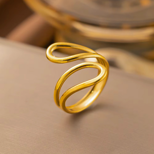 Hollow Drops Ring