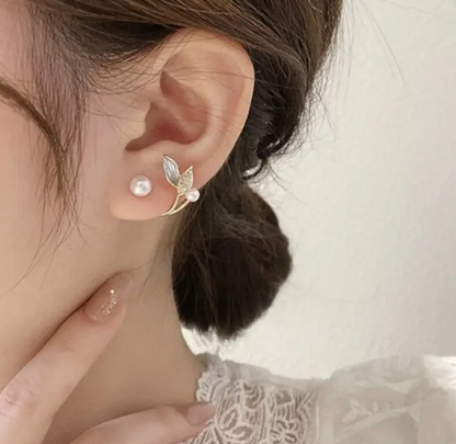 Mermaid Fishtail Stud Earrings