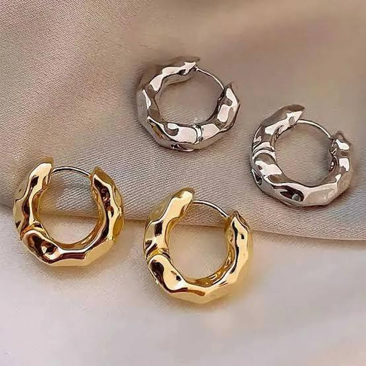 Irregular Hoop Earrings